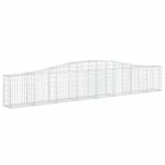 Išlenkti gabiono krepšiai vidaXL 400x30x6080 cm  patvarūs užtvarai