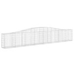 Išlenkti gabiono krepšiai vidaXL 400x30x6080 cm  patvarūs ir stiling