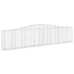 Išlenkti vidaXL gabiono krepšiai 400x30x80100cm  belsilt