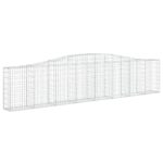 Išlenkti gabiono krepšiai vidaXL 400x30x80100 cm  patvarūs ir stilia