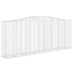 islenktigabionokrepsiaividaxl400x50x160180cmcopyof6aeacreference belsilt Išlenkti gabiono krepšiai vidaXL 400x50x160180 cm patvarūs ir stang