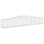 Išlenkti gabiono krepšiai vidaXL 400x50x6080 cm  belsilt