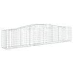 islenktigabionokrepsiaividaxl400x50x80100cmcopyof0ee2freference belsilt Išlenkti gabiono krepšiai vidaXL 400x50x80100cm patvarūs ir stabilu