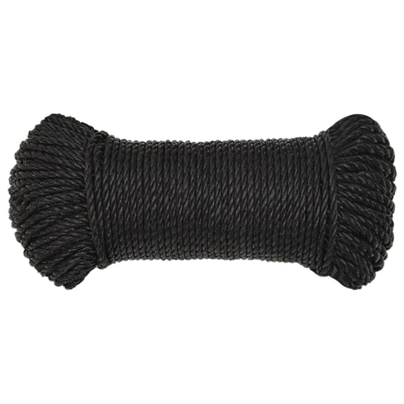 Juoda darbo virvė, 8mm, 250m - Image 2