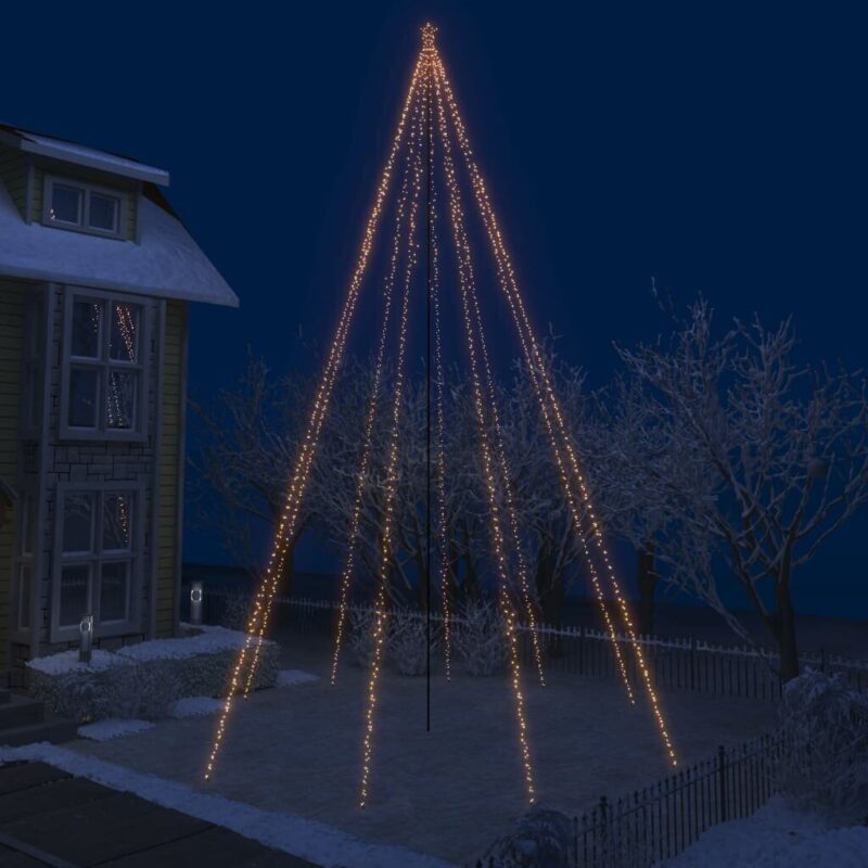 Kalėdinė girlianda eglutei, 1300 LED, 8 m - Image 4