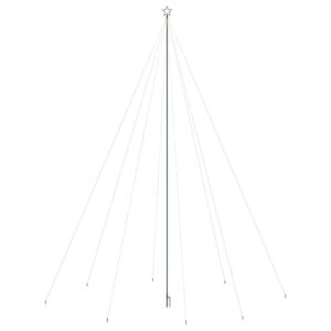 Kalėdinė girlianda 1300 LED, 8 m – šiltos baltos spalvos