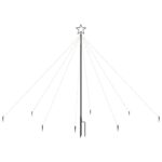 Kalėdinė LED girlianda krioklys 400 lempučių 25 m