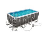 Karkasinis baseinas Bestway Power Steel 412x201x122 cm su filtru