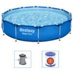 Karkasinis baseinas Bestway Steel Pro, 366x76cm, be filtro