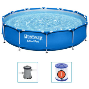 Karkasinis baseinas Bestway Steel Pro, 366x76cm, be filtro