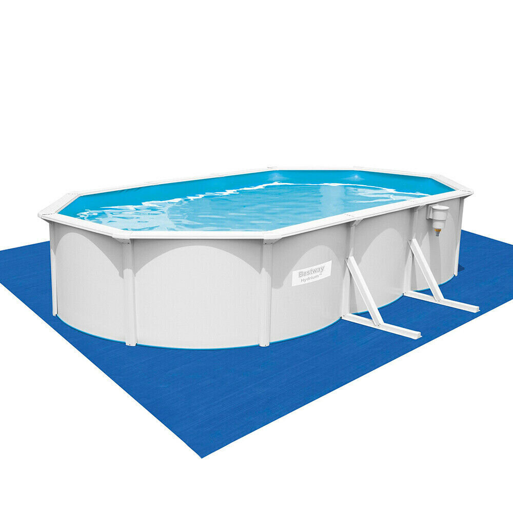 karkasinisbaseinassusmeliofiltrubestwayhydriumpricereference belsilt Karkasinis baseinas Bestway Hydrium 610x360x120 cm su filtru