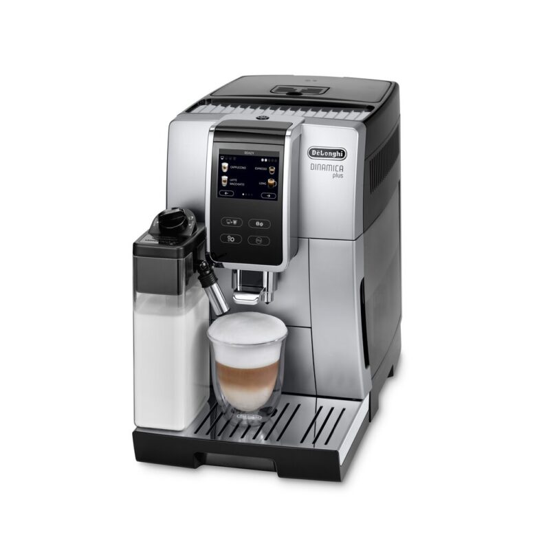 Automatinis kavos aparatas DeLonghi ECAM 370.70.SB, Su automatiniu pieno plakimu