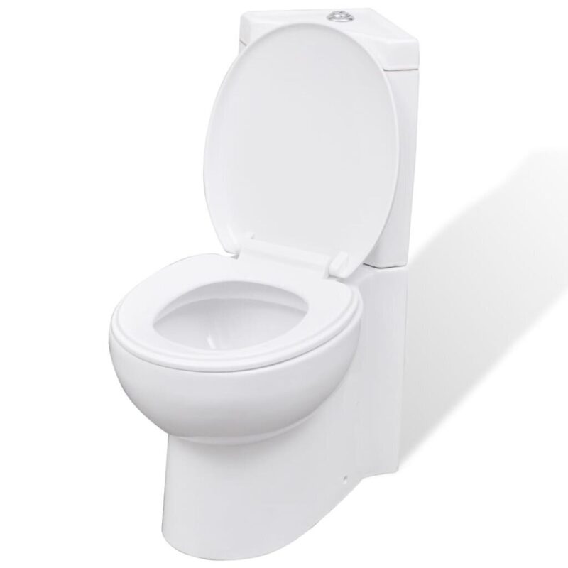 Kampinis klozetas 141133 su soft close  patvarus ir tylus
