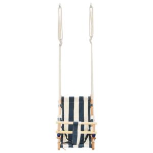 Kūdikių sūpynės su saugos diržu mėlynos | Belsilt