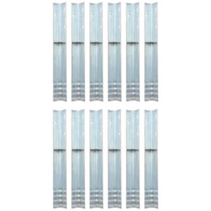 L formos kuoliukai 12vnt cinkuotas plienas 5x5x50 cm