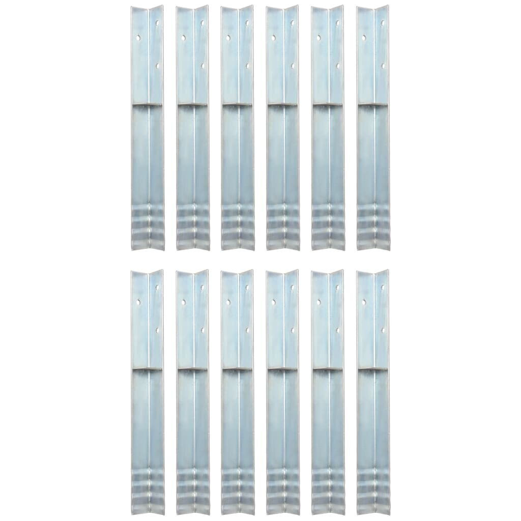 lformoskuoliukai12vntcinkuotasplienas5x5x50ab796reference belsilt L formos kuoliukai 12vnt cinkuotas plienas 5x5x50 cm