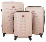 Lagaminų rinkinys Gravitt 92L 62L 35L  šviesiai rožinis