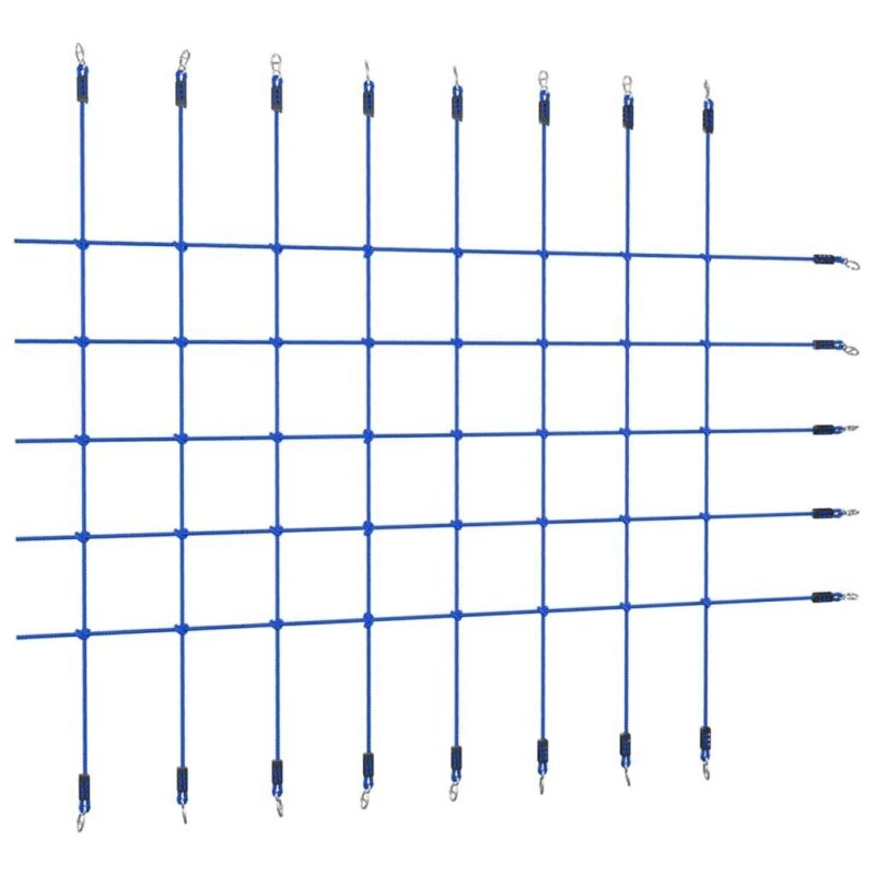 Laipiojimo tinklas vaikams, 200x150 cm, mėlynas