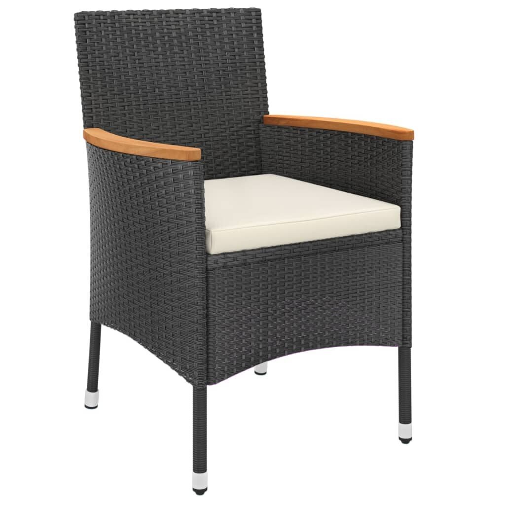 laukobaldukomplektasvidaxljuodase17f8atsiliepimaireference belsilt Lauko baldų komplektas vidaXL juodas patvarus ir patogus