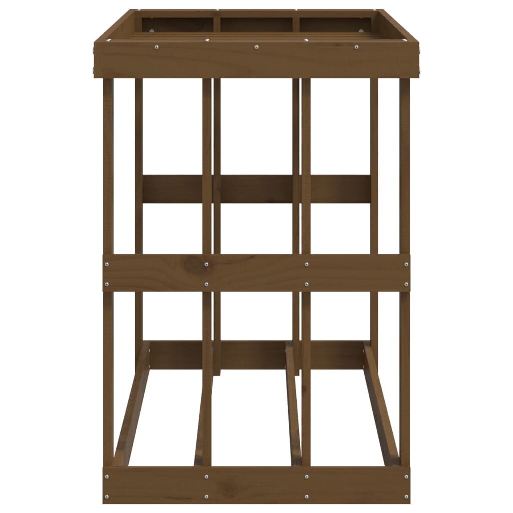 laukomalkulaikiklismedausrudas108x52x74cmpusisb6378internetureference belsilt Lauko malkų laikiklis medaus rudas 108x52x74cm pušis