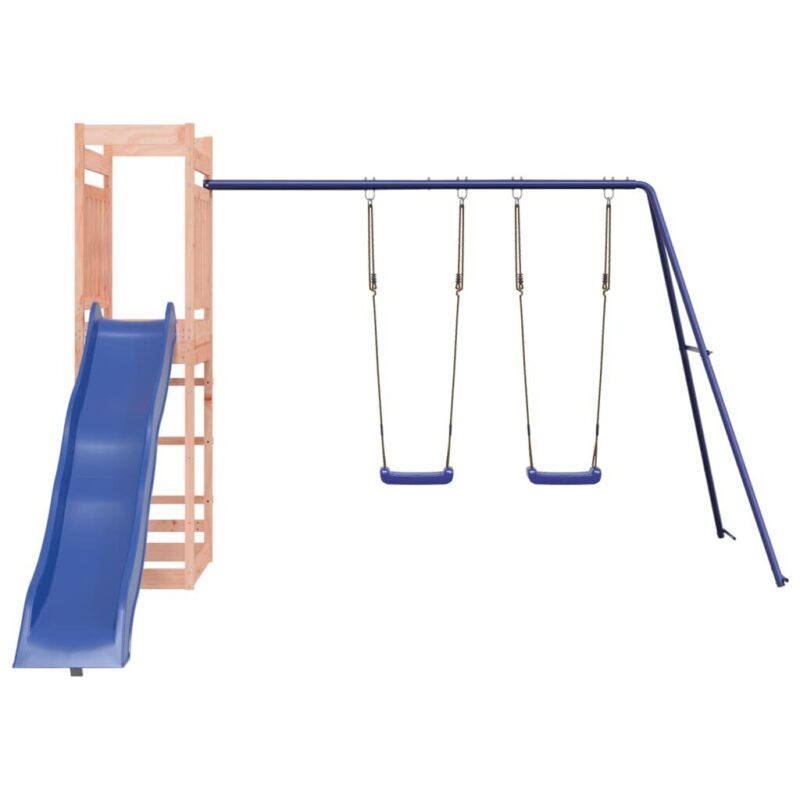 Medinis lauko žaidimų aikštelės komplektas vaikams 3-8 m.