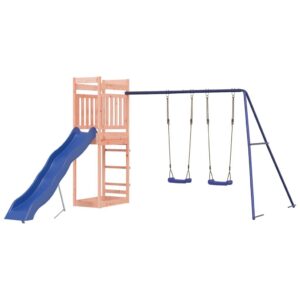 Medinis lauko žaidimų aikštelės komplektas vaikams 3-8 m.