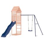 Medinis lauko žaidimų aikštelės komplektas vaikams 3-8 m