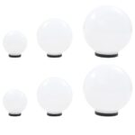 LED lempų rinkinys, 6 dalių, 20, 30, 40 cm