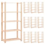 Medienos masyvo lentyna daiktams  tvirta ir erdvi