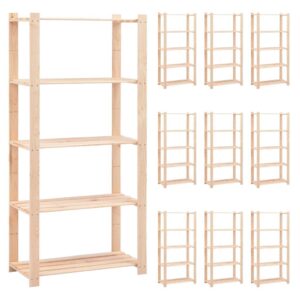 Medienos masyvo lentyna daiktams tvirta ir erdvi