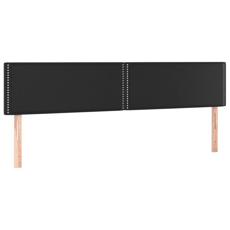 Lova su spyruoklėmis ir čiužiniu vidaXL 160x200cm juoda