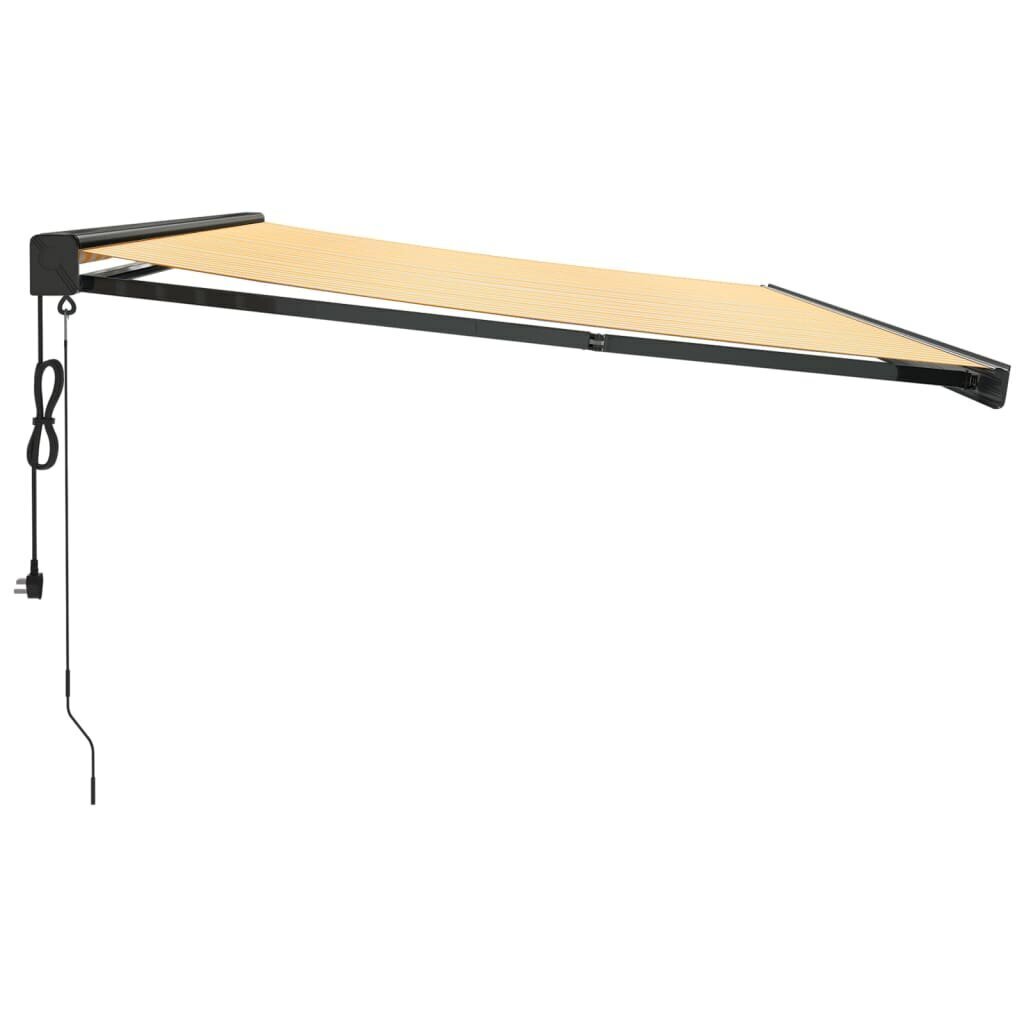 markizevidaxl500x300cmgeltonabalta2e76catsiliepimaireference belsilt Ištraukiama markizė vidaXL 500×300 cm geltonabalta patvari ir stili