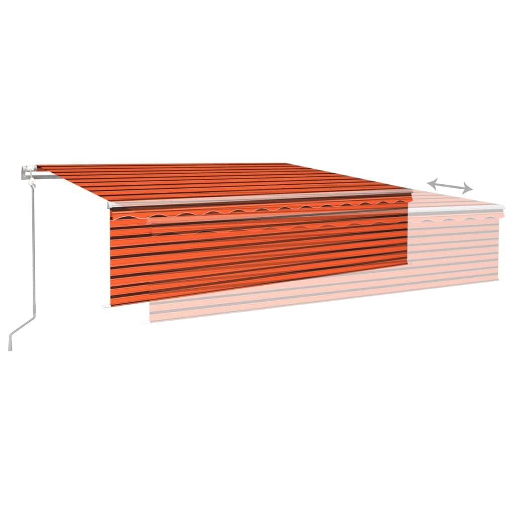 markizevidaxl600x300cmoranzineruda1d9acatsiliepimaireference  belsilt Markizė vidaXL 600×300 cm oranžinėruda  ištraukiama lauko markizė
