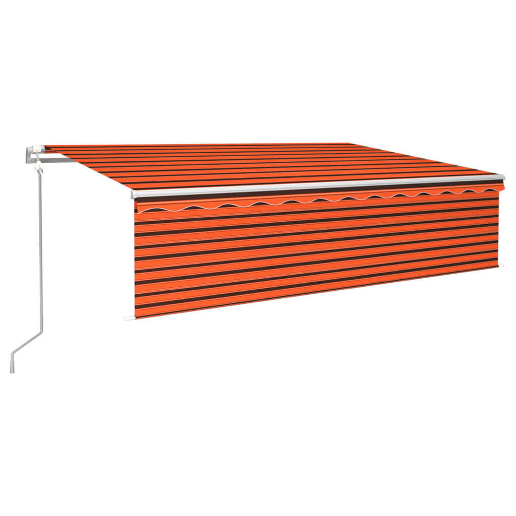 markizevidaxl600x300cmoranzineruda907d4reference  belsilt Markizė vidaXL 600×300 cm oranžinėruda  ištraukiama lauko markizė