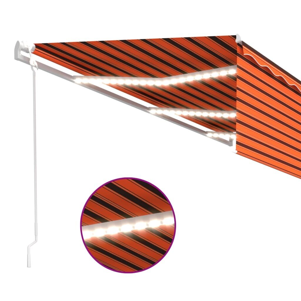 markizevidaxl600x300cmoranzineruda94edbinternetureference  belsilt Markizė vidaXL 600×300 cm oranžinėruda  ištraukiama lauko markizė