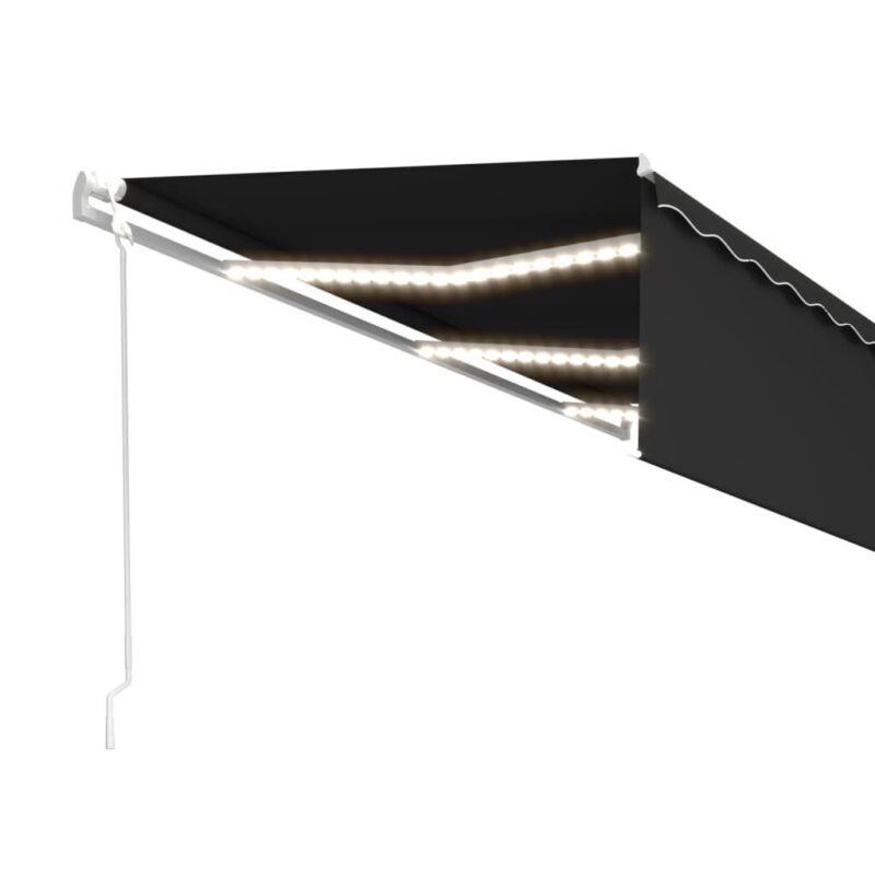 Markizė vidaXL 600×300 cm pilka  patvari ir reguliuojama