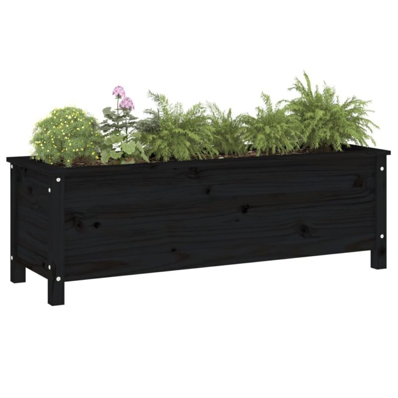 Medinis juodas lovelis 1195x40x39 cm  tvirtas ir erdvus