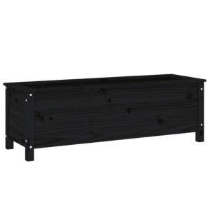 Medinis juodas lovelis 1195x40x39 cm  tvirtas ir erdvus