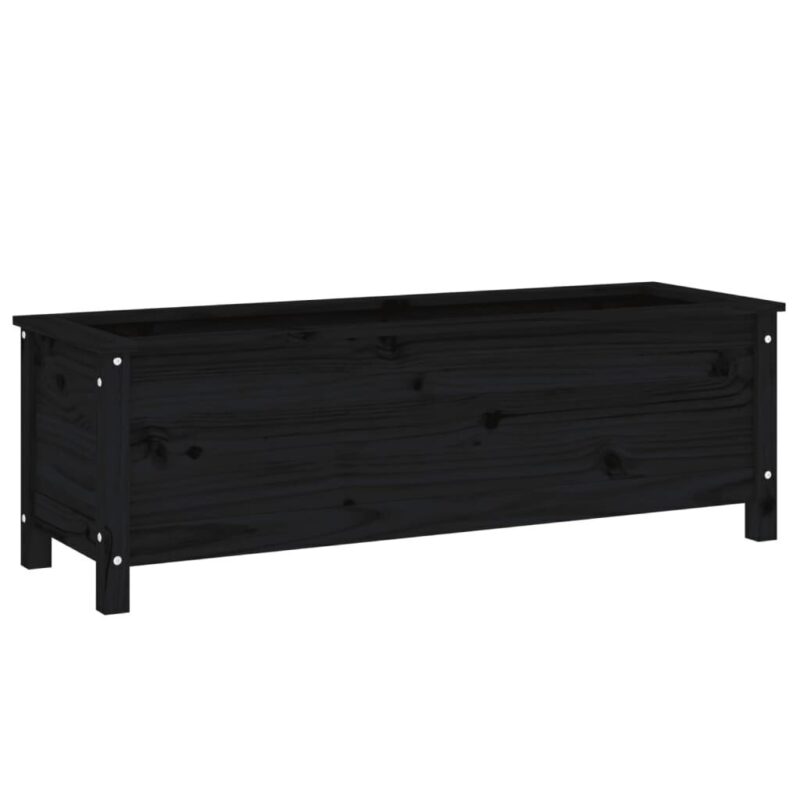 Medinis juodas lovelis 1195x40x39 cm  tvirtas ir erdvus