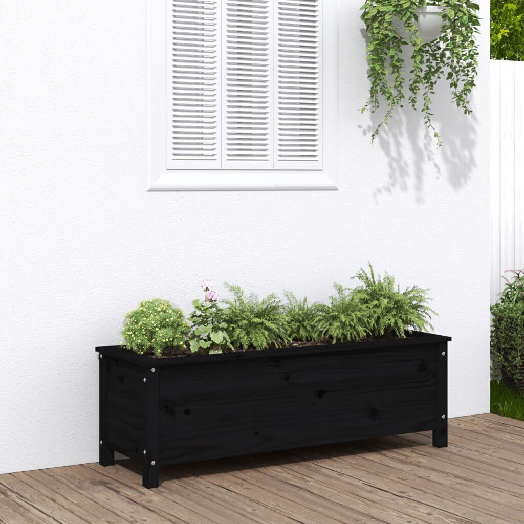 medinislovelis1195x40x39cmjuodasf0935kainareference  belsilt Medinis juodas lovelis 1195x40x39 cm  tvirtas ir erdvus