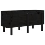medinislovelis121x50x57cmjuodascopyof7543403774e1creference  belsilt Medinis juodas lovelis 121x50x57 cm  tvirtas ir erdvus