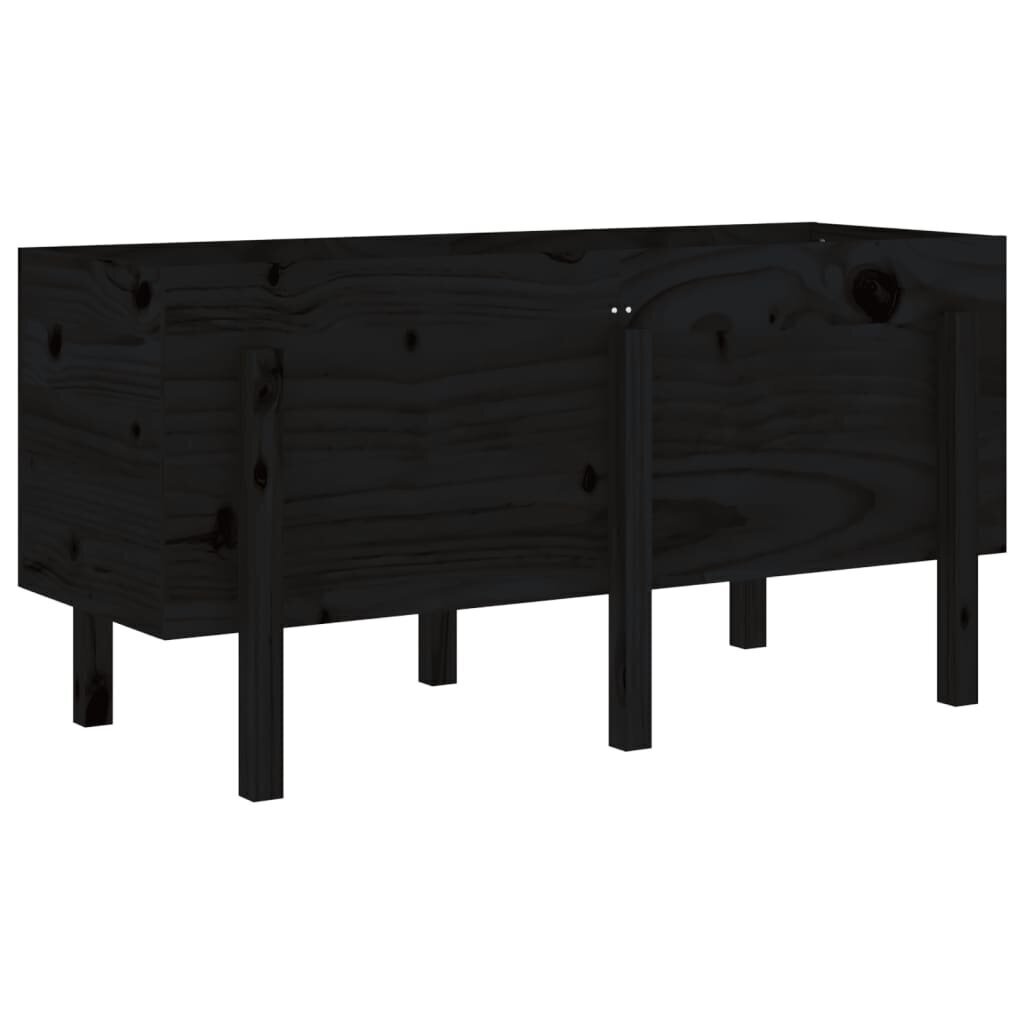 medinislovelis121x50x57cmjuodascopyof7543403774e1creference  belsilt Medinis juodas lovelis 121x50x57 cm  tvirtas ir erdvus