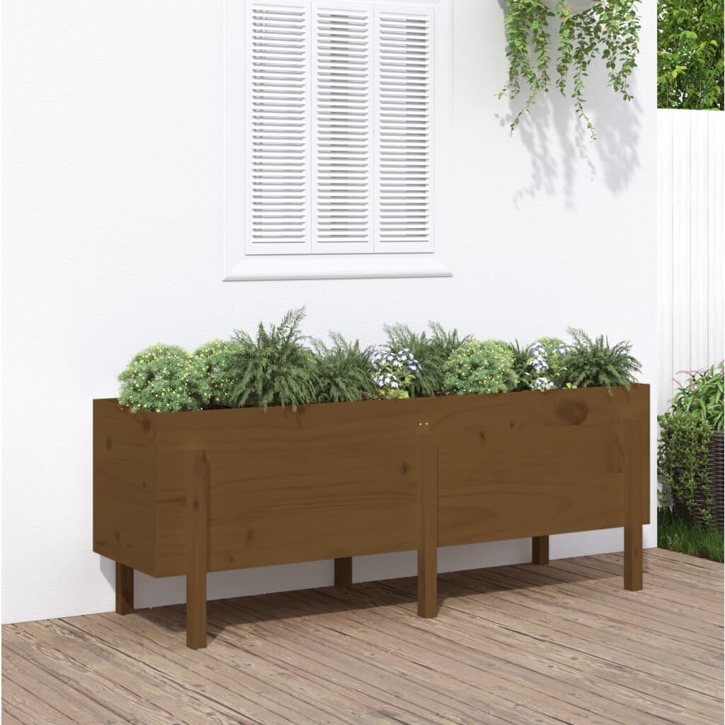 medinislovelis160x50x57cmrudasec1f2kainareference  belsilt Medinis lovelis 160x50x57 cm medaus rudas   belsilt