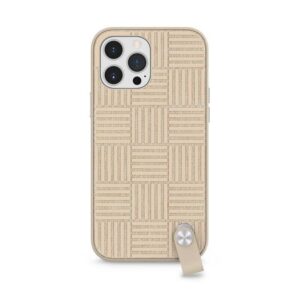 Moshi Altra Slim Hardshell skirtas iPhone 13 Pro Max, smėlio, Persiko
