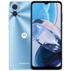 Motorola Moto E22 4/64GB Crystal Blue – išmanusis telefonas