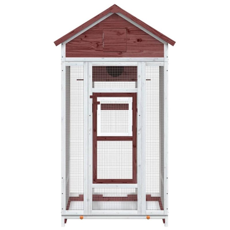Namelis paukščiams vidaXL 91,5x53x170 cm – saugus ir erdvus