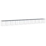 Narvas viščiukams su stogu 1003x98x90cm, galvanizuotas plienas