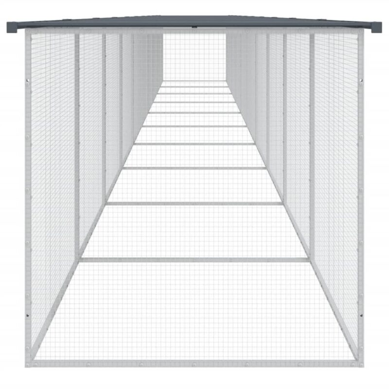 Narvas viščiukams su stogu 1003x98x90cm, galvanizuotas plienas