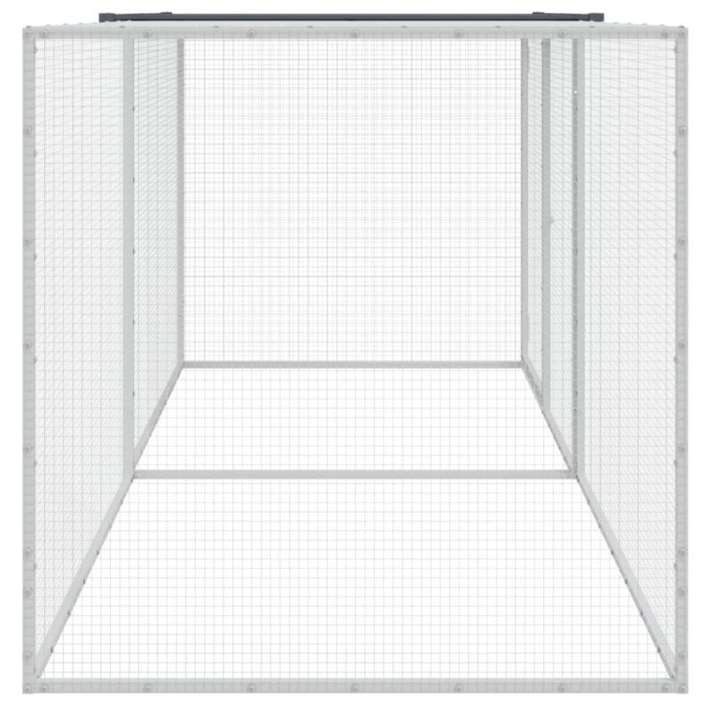 Patvarus narvas viščiukams su stogu 203x98x90 cm | belsi.lt