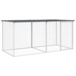Narvas viščiukams su stogu 203x98x90cm  patvarus ir saugus